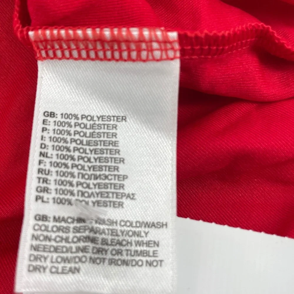 The North Face Shirt VaporWick Large Red Good